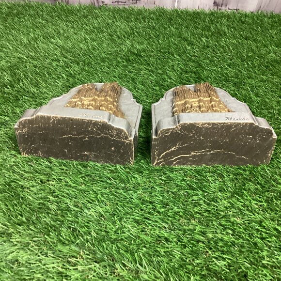 Rheims Notre Dame Cathedral Bookends Vintage - Picture 11 of 14